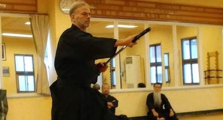 Training Laido in Tokyo - Cash Nickerson